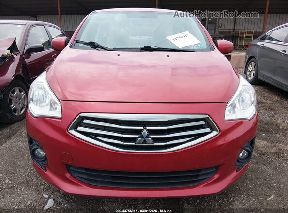 ML32F3FJ3HHF10872 2017 MITSUBISHI MIRAGE G4 Red Вид спереду