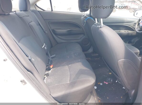 ML32F3FJ3KHF18736 2019 MITSUBISHI MIRAGE G4 White Vista de la etiqueta del VIN
