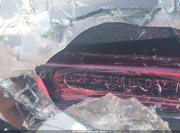ML32F3FJ3LHF01288 2020 MITSUBISHI MIRAGE G4 Maroon Вид підкапотного простору