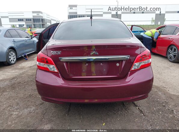 ML32F3FJ3LHF01288 2020 MITSUBISHI MIRAGE G4 Maroon 