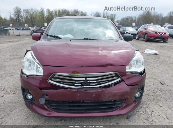 ML32F3FJ4KHF12539 2019 MITSUBISHI MIRAGE G4 Maroon Widok zestawu wskaźników