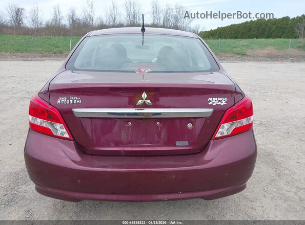 ML32F3FJ4KHF12539 2019 MITSUBISHI MIRAGE G4 Maroon 