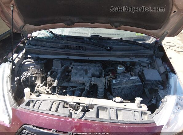 ML32F3FJ4LHF06497 2020 MITSUBISHI MIRAGE G4 Maroon Rear view