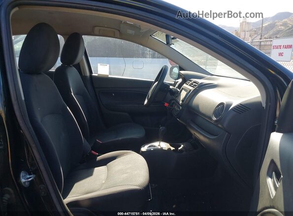 ML32F3FJ4LHF08895 2020 MITSUBISHI MIRAGE G4 Black Widok wnętrza z przodu