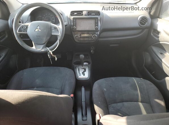 ML32F3FJ4LHF12090 2020 MITSUBISHI MIRAGE Maroon Widok deski rozdzielczej