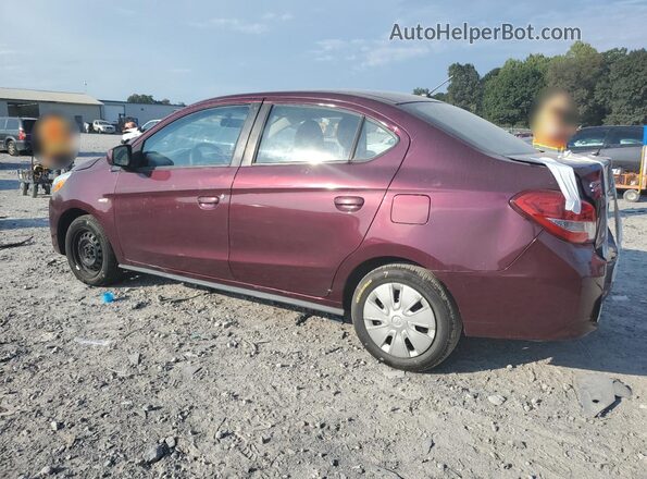 ML32F3FJ4LHF12090 2020 MITSUBISHI MIRAGE Maroon Tył lewy