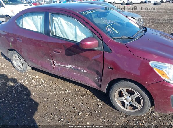 ML32F3FJ5HHF11814 2017 MITSUBISHI MIRAGE G4 Red Front view