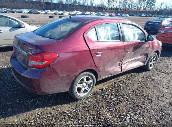 ML32F3FJ5HHF11814 2017 MITSUBISHI MIRAGE G4 Red Rear right