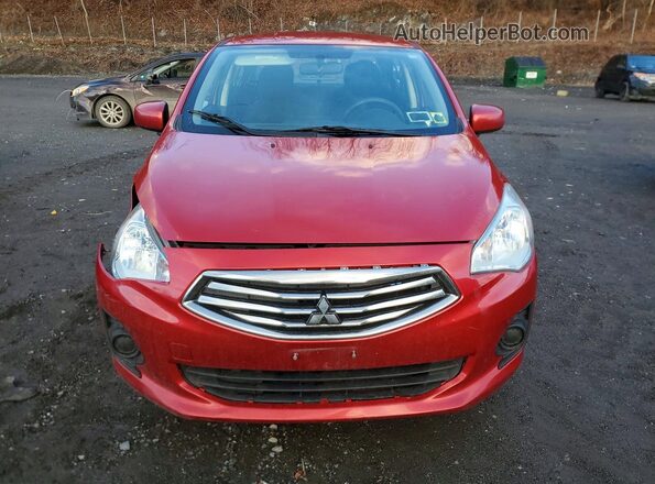 ML32F3FJ5JHF11186 2018 MITSUBISHI MIRAGE Red Դիմացի տեսք