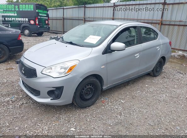 ML32F3FJ5LHF09165 2020 MITSUBISHI MIRAGE G4 Silver Vista tres cuartos delantera izquierda