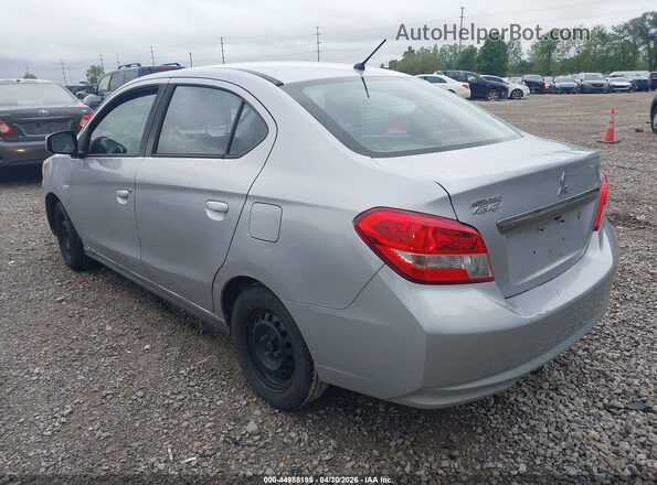 ML32F3FJ5LHF09165 2020 MITSUBISHI MIRAGE G4 Silver Trasero izquierdo