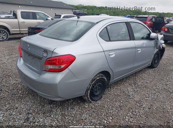 ML32F3FJ5LHF09165 2020 MITSUBISHI MIRAGE G4 Silver Trasero derecho