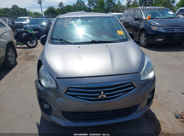 ML32F3FJ7KHF07495 2019 MITSUBISHI MIRAGE Silver Vista frontal