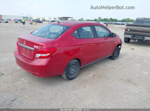 ML32F3FJ7KHF11773 2019 MITSUBISHI MIRAGE G4 Maroon Rear right