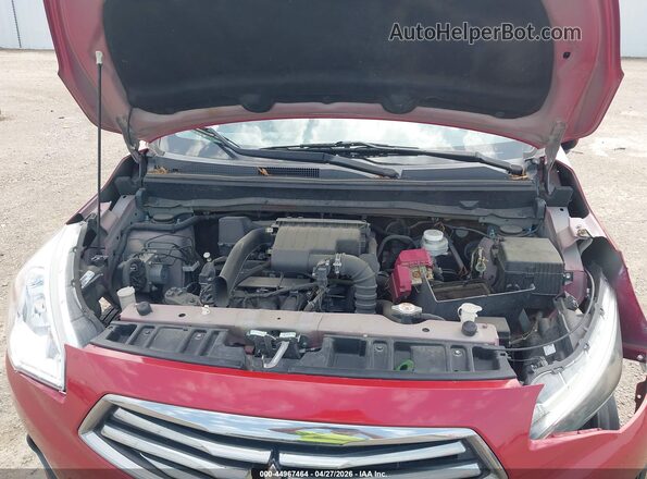 ML32F3FJ7KHF11773 2019 MITSUBISHI MIRAGE G4 Maroon Rear view