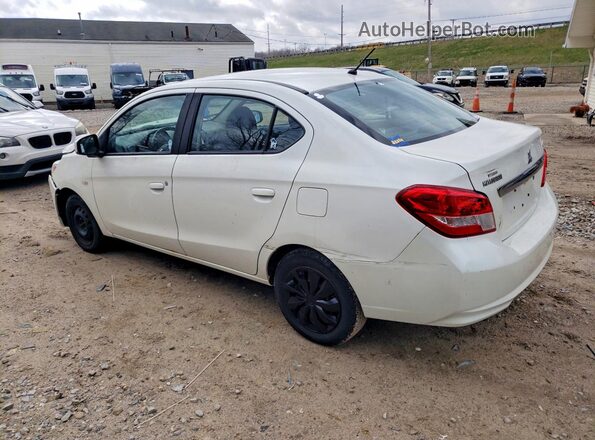 ML32F3FJ8JHF08184 2018 MITSUBISHI MIRAGE White უკანა მარცხენა