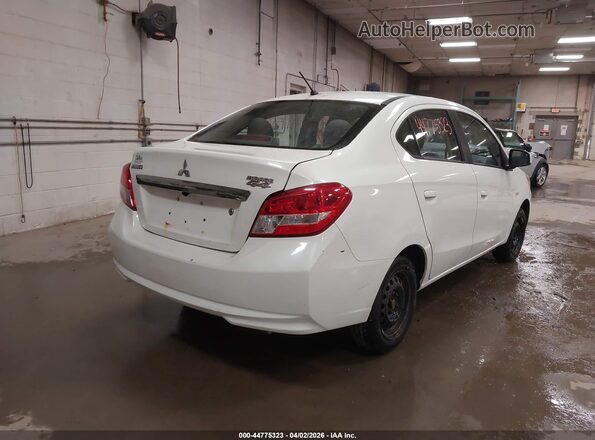 ML32F3FJ8JHF14714 2018 MITSUBISHI MIRAGE G4 White უკანა მარჯვენა