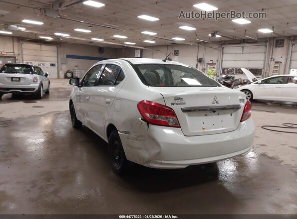 ML32F3FJ8JHF14714 2018 MITSUBISHI MIRAGE G4 White უკანა მარცხენა