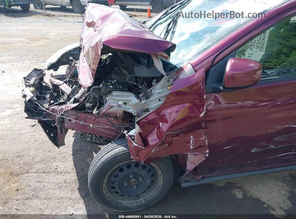 ML32F3FJ8LHF06499 2020 MITSUBISHI MIRAGE G4 Maroon Front view