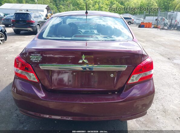 ML32F3FJ8LHF06499 2020 MITSUBISHI MIRAGE G4 Maroon 