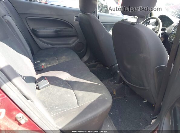 ML32F3FJ8LHF06499 2020 MITSUBISHI MIRAGE G4 Maroon VIN sticker view