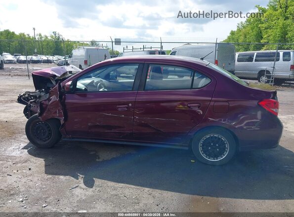 ML32F3FJ8LHF06499 2020 MITSUBISHI MIRAGE G4 Maroon 360 interior view