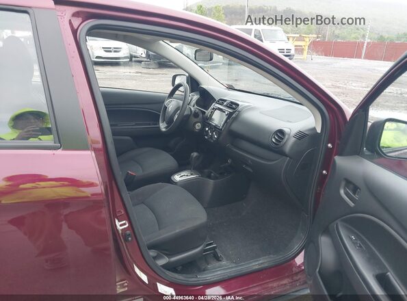 ML32F3FJ9KHF06171 2019 MITSUBISHI MIRAGE G4 Burgundy Vista interior delantera