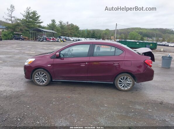 ML32F3FJ9KHF06171 2019 MITSUBISHI MIRAGE G4 Burgundy Vista interior de 360 grados