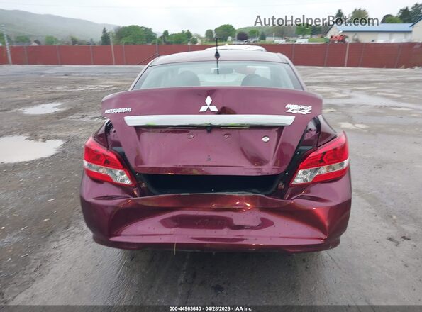 ML32F3FJ9KHF06171 2019 MITSUBISHI MIRAGE G4 Burgundy 