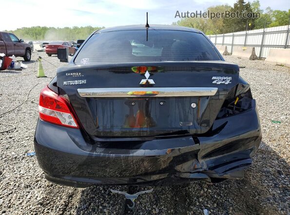 ML32F3FJ9KHF11306 2019 MITSUBISHI MIRAGE Black Вид ззаду