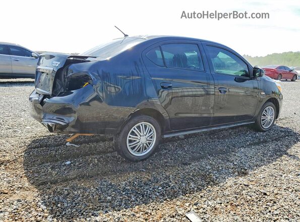 ML32F3FJ9KHF11306 2019 MITSUBISHI MIRAGE Black Задня права чверть