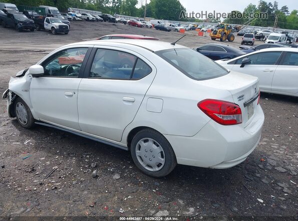 ML32F3FJ9LHF04549 2020 MITSUBISHI MIRAGE G4 Белый Задняя левая четверть