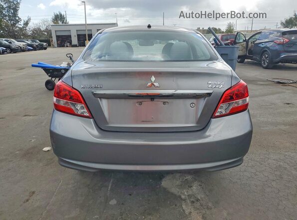 ML32F3FJXHHF06060 2017 MITSUBISHI MIRAGE Silver Rear view