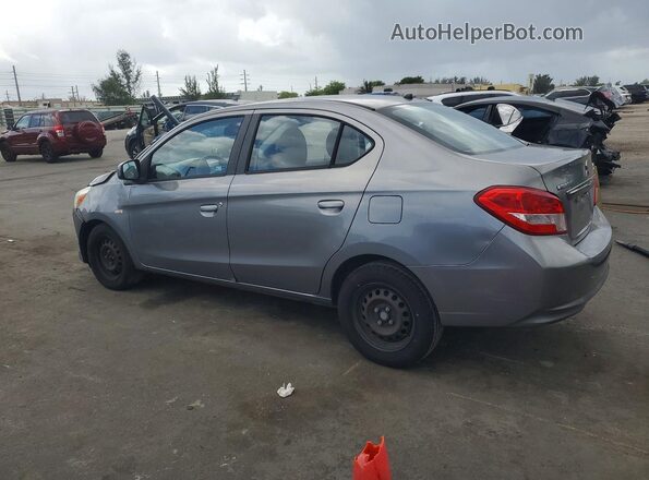 ML32F3FJXHHF06060 2017 MITSUBISHI MIRAGE Silver Rear left