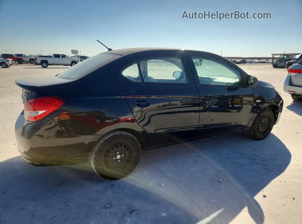 ML32F3FJXHHF08374 2017 MITSUBISHI MIRAGE Черный Задняя правая четверть