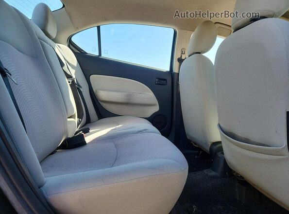 ML32F3FJXHHF08374 2017 MITSUBISHI MIRAGE Черный Вид задних сидений