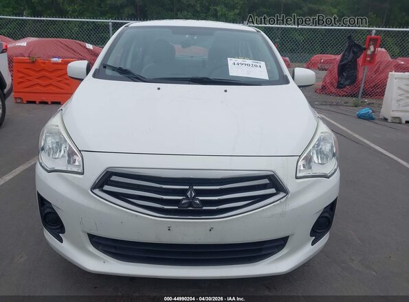 ML32F3FJXHHF08634 2017 MITSUBISHI MIRAGE G4 White ხელსაწყოთა პანელის ხედი