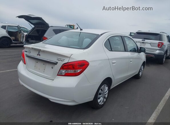 ML32F3FJXHHF08634 2017 MITSUBISHI MIRAGE G4 White უკანა მარჯვენა