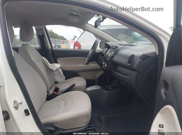ML32F3FJXHHF08634 2017 MITSUBISHI MIRAGE G4 White წინა სალონის ხედი