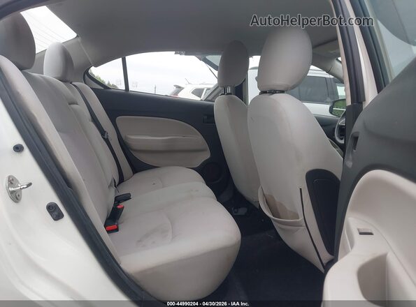 ML32F3FJXHHF08634 2017 MITSUBISHI MIRAGE G4 White VIN კოდის სტიკერის ხედი