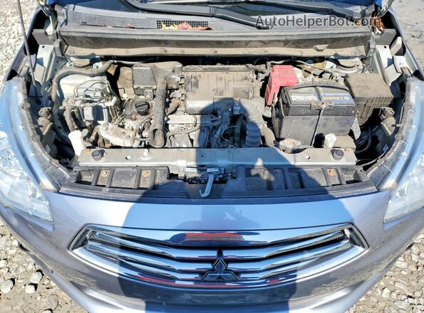 ML32F3FJXKHF09838 2019 MITSUBISHI MIRAGE Серый 
