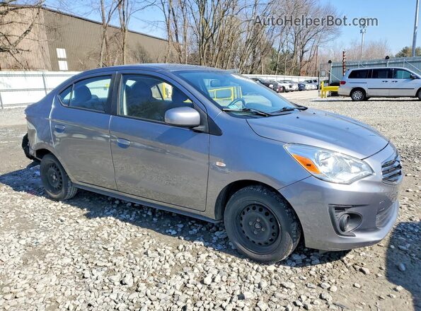 ML32F3FJXKHF09838 2019 MITSUBISHI MIRAGE Серый 