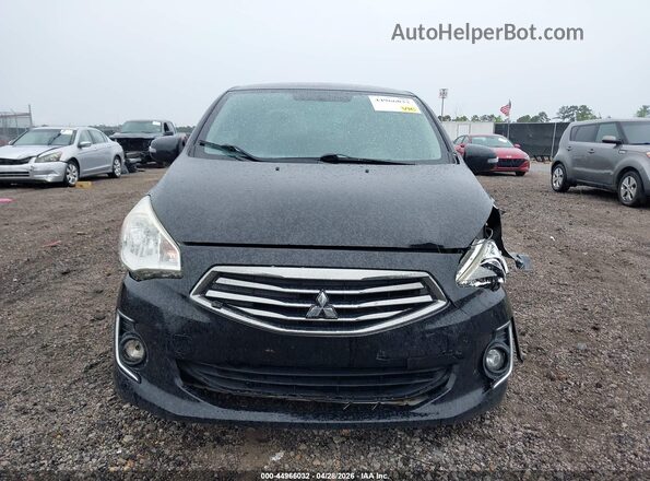 ML32F4FJ1HHF16594 2017 MITSUBISHI MIRAGE G4 Черный Вид задней части салона