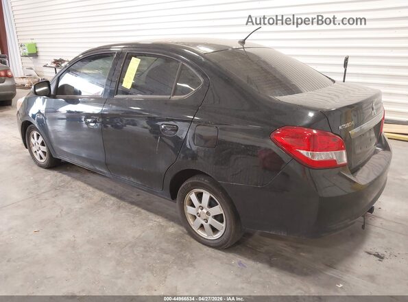 ML32F4FJ2HHF19892 2017 MITSUBISHI MIRAGE G4 Black Задня ліва чверть