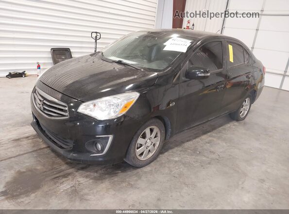 ML32F4FJ2HHF19892 2017 MITSUBISHI MIRAGE G4 Black Передня ліва чверть