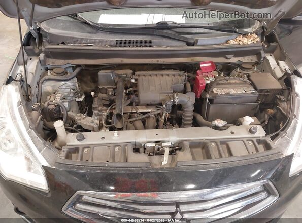 ML32F4FJ2HHF19892 2017 MITSUBISHI MIRAGE G4 Black Вид ззаду