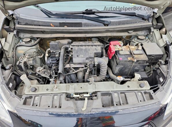 ML32F4FJ2LHF13275 2020 MITSUBISHI MIRAGE Black უკანა სალონის ხედი