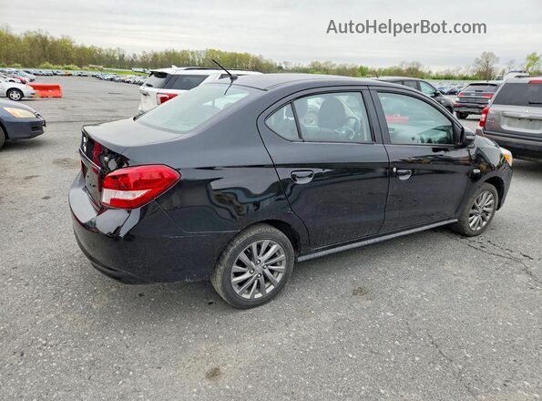ML32F4FJ2LHF13275 2020 MITSUBISHI MIRAGE Black უკანა მარჯვენა