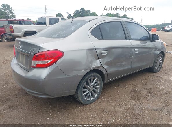 ML32F4FJ6HH004861 2017 MITSUBISHI MIRAGE G4 Silver Tył prawy
