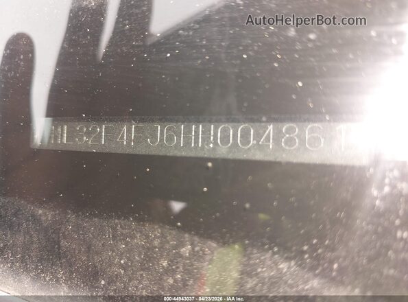 ML32F4FJ6HH004861 2017 MITSUBISHI MIRAGE G4 Silver Widok komory silnika